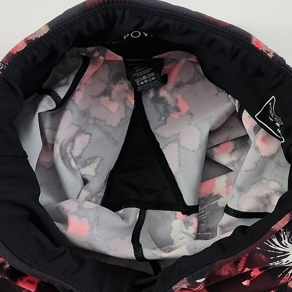 Sweaty Betty The Power Black Pink Firework Stretch Legging 22" Inseam Sz S - Picture 8 of 16